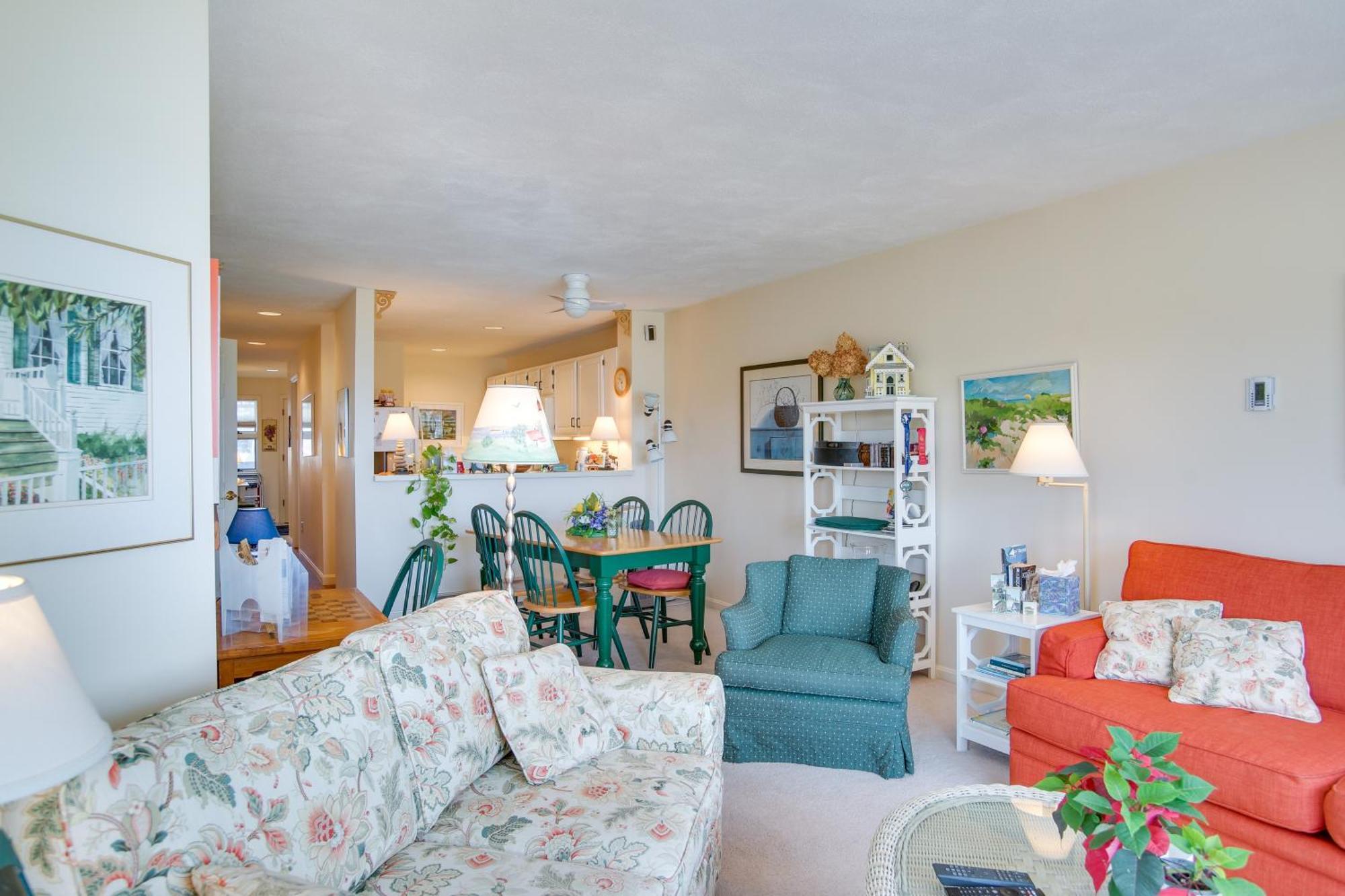 Breezy Oak Bluffs Condo - Steps To Inkwell Beach! Exteriér fotografie